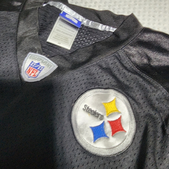 REEBOK EUC MENS sz 40 PITTSBURGH STEELERS #34 MENDENSHALL FOOTBALL JERSEY SHIRT - Picture 4 of 12